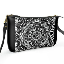 Carica l&#39;immagine nel visualizzatore di Gallery, Borsa in pelle a tracolla linea Multi grafica
