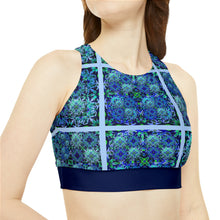 Load image into Gallery viewer, High Neck Crop Bikini Top (AOP) LailaLago &amp; C. by I.A.
