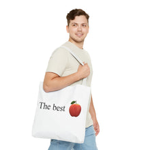 Load image into Gallery viewer, Graphic Tote Bag – "RED COLOR" Cosmetic Makeup Print
