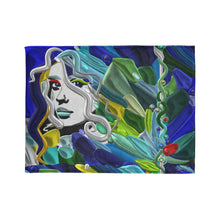 Carica l'immagine nel visualizzatore di Gallery, Coperta in pile linea-IL FIUME DI GALATEA-
