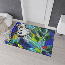 Load image into Gallery viewer, Tappeto con stampa artistica linea-IL FIUME DI GALATEA-
