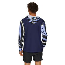 Load image into Gallery viewer, Camicia sportiva linea -Onde blu azzurre-
