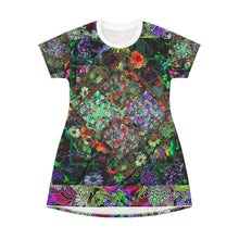 Load image into Gallery viewer, All Over Print T-Shirt Dress Laila Lago &amp; C. by Iannilli Antonella
