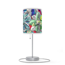 Carica l&#39;immagine nel visualizzatore di Gallery, Lampada con stampa artistica linea-I FIORI -
