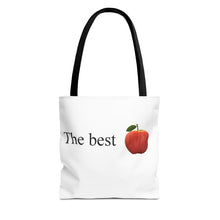 Load image into Gallery viewer, Graphic Tote Bag – "RED COLOR" Cosmetic Makeup Print
