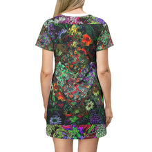 Carica l&#39;immagine nel visualizzatore di Gallery, All Over Print T-Shirt Dress Laila Lago &amp; C. by Iannilli Antonella
