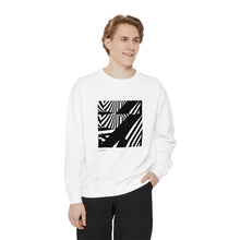 Load image into Gallery viewer, Abstract Zebra Stripe Sweatshirt
