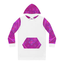 Carica l&#39;immagine nel visualizzatore di Gallery, Women&#39;s Hoodie Dress (AOP) Laila Lago &amp; C. by Iannilli Antonella
