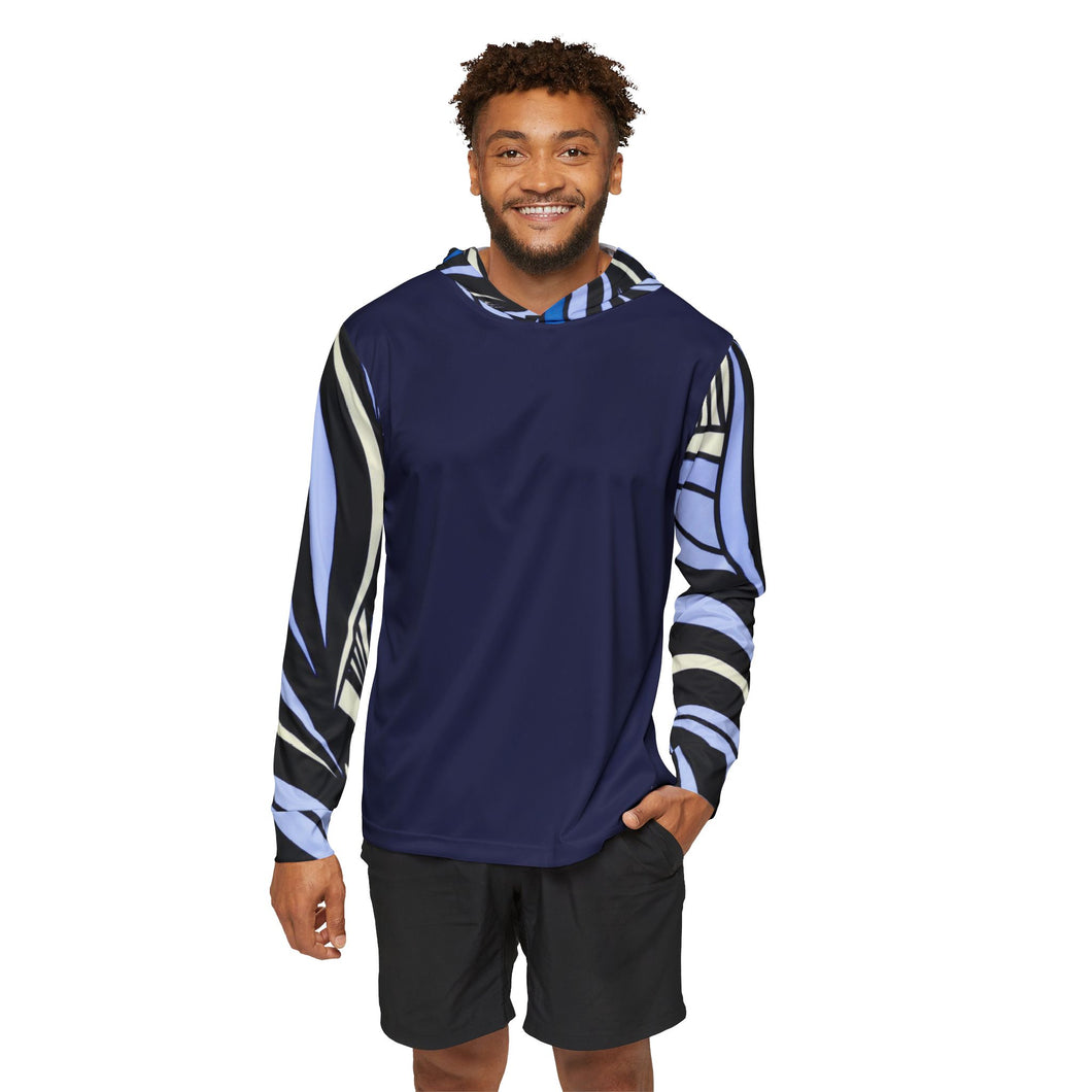 Camicia sportiva linea -Onde blu azzurre-