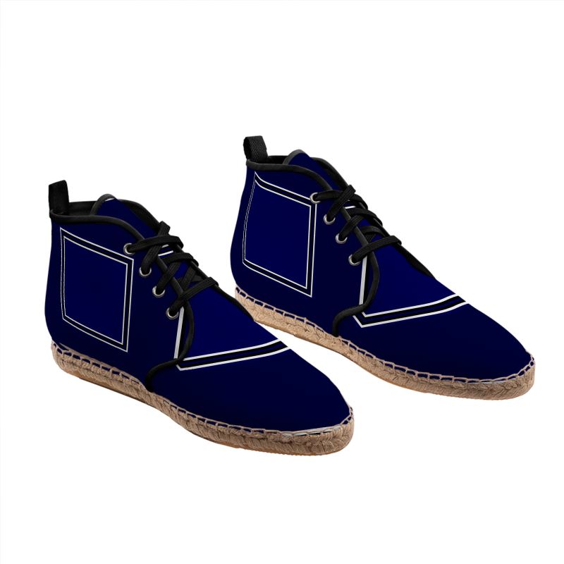 Espadrilles con stampa linea mare LA FENICE