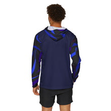Carica l&#39;immagine nel visualizzatore di Gallery, Camicia sportiva linea -Onde blu azzurre-
