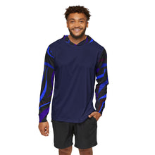 Carica l&#39;immagine nel visualizzatore di Gallery, Camicia sportiva linea -Onde blu azzurre-
