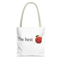 Load image into Gallery viewer, Graphic Tote Bag – "RED COLOR" Cosmetic Makeup Print
