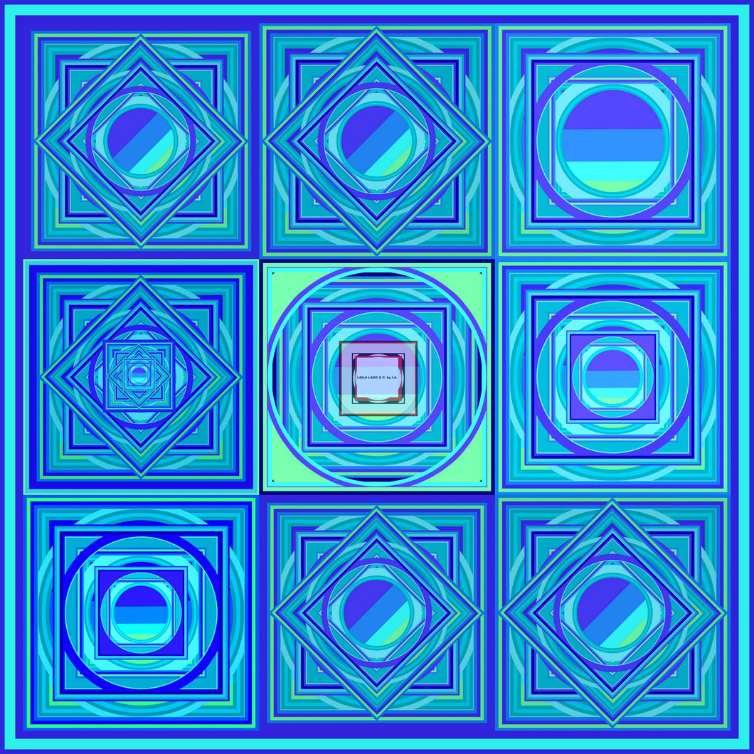 Foulard in seta linea Smeraldo