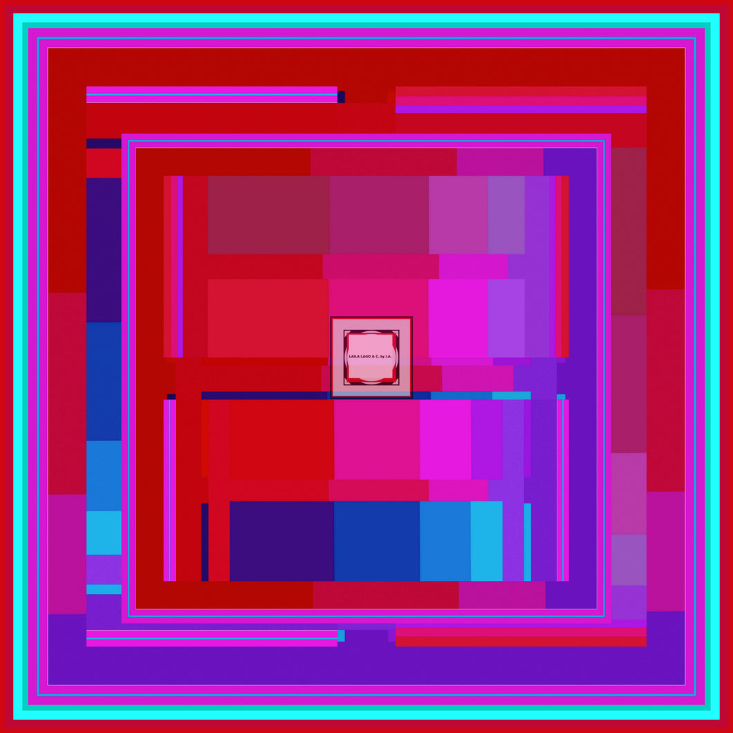 Foulard in seta linea Gli arcani maggiori