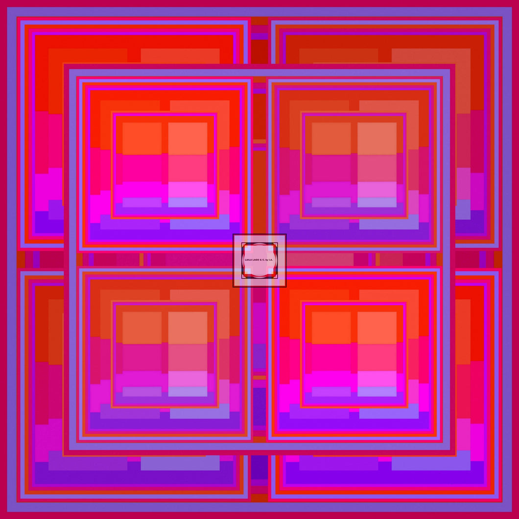 Foulard in seta linea Arcani maggiori 2