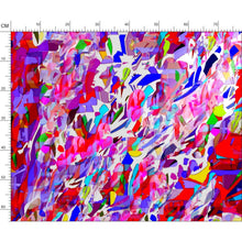 Carica l&#39;immagine nel visualizzatore di Gallery, Stoffa con stampa arte linea -Arte e colore-
