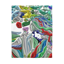 Carica l&#39;immagine nel visualizzatore di Gallery, Copripiumino con stampa artistica linea-Mistery-
