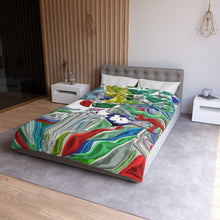 Carica l&#39;immagine nel visualizzatore di Gallery, Copripiumino con stampa artistica linea-Mistery-
