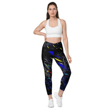 Carica l&#39;immagine nel visualizzatore di Gallery, Crossover leggings with pockets Laila Lago &amp; C. by I.A.
