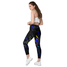 Carica l&#39;immagine nel visualizzatore di Gallery, Crossover leggings with pockets Laila Lago &amp; C. by I.A.
