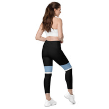 Load image into Gallery viewer, Crossover leggings with pockets Laila Lago &amp; C. by I.A.
