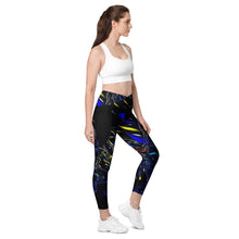 Carica l&#39;immagine nel visualizzatore di Gallery, Crossover leggings with pockets Laila Lago &amp; C. by I.A.

