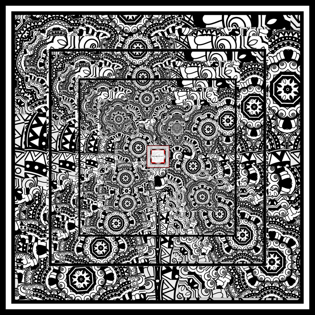 Foulard linea Multi grafica