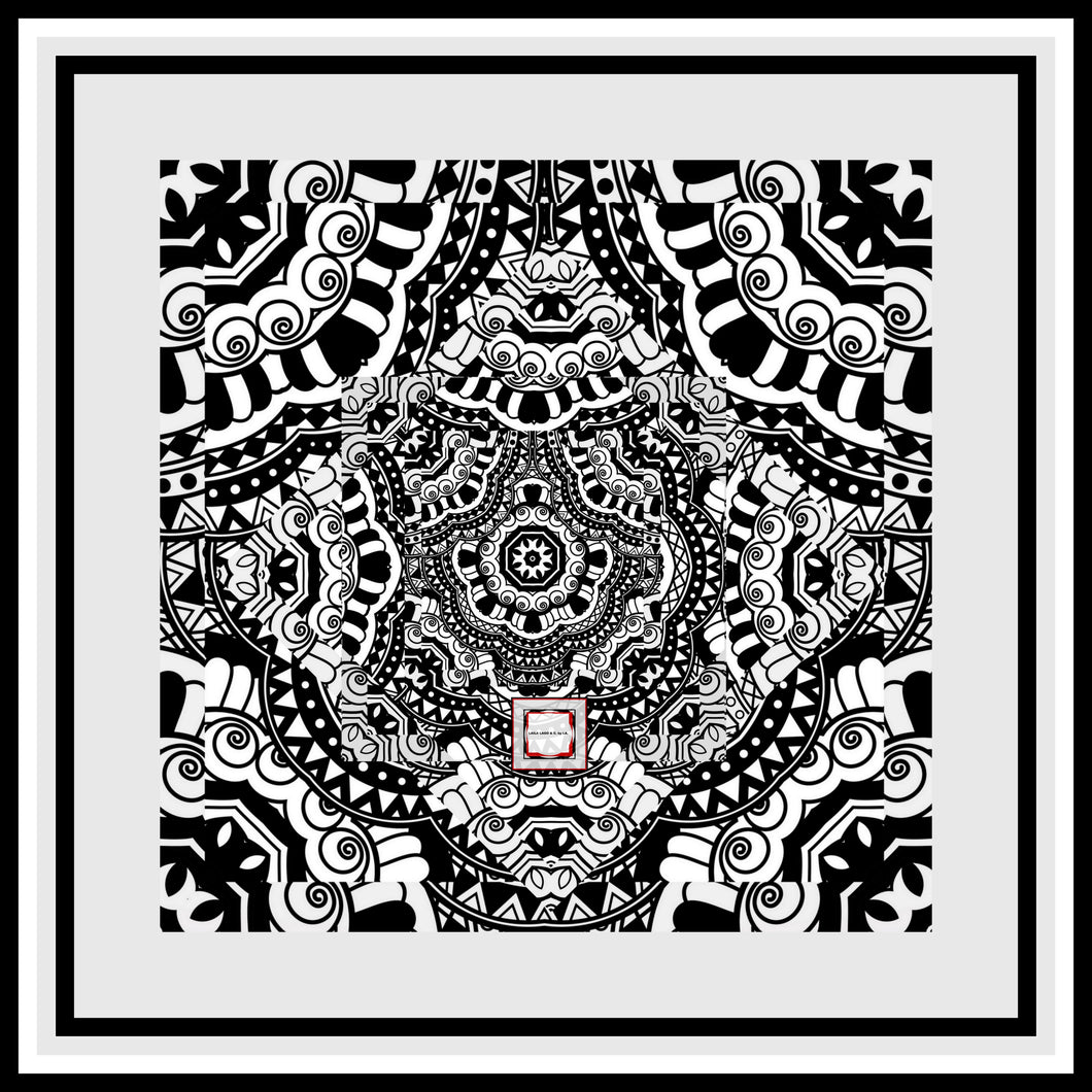 Foulard in seta  linea Multi grafica