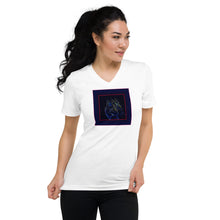 Load image into Gallery viewer, Short Sleeve V-Neck T-Shirt Laila Lago &amp; C. by I.A.
