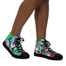 Load image into Gallery viewer, Women’s high top canvas shoes Laila Lago &amp; C. by I.A.
