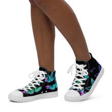 Load image into Gallery viewer, Women’s high top canvas shoes Laila Lago &amp; C. by I.A.

