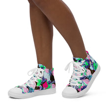 Carica l&#39;immagine nel visualizzatore di Gallery, Women’s high top canvas shoes Laila Lago &amp; C. by I.A.
