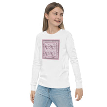 Carica l&#39;immagine nel visualizzatore di Gallery, Youth long sleeve tee Laila Lago &amp; C. by I.A.
