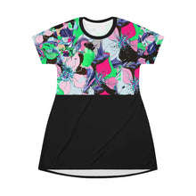 Load image into Gallery viewer, All Over Print T-Shirt Dress Laila Lago &amp; C. by Iannilli Antonella
