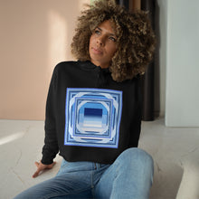 Load image into Gallery viewer, Hooded sweatshirt with print by the artist Laila Lago &amp; C.by Iannilli Antonella
