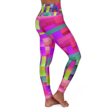 Load image into Gallery viewer, High Waisted Yoga Leggings with Art Print Laila Lago &amp; C. by Iannilli Antonella
