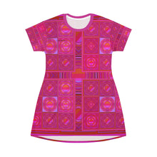 Load image into Gallery viewer, All Over Print T-Shirt Dress  Laila Lago &amp; C. by Iannilli Antonella
