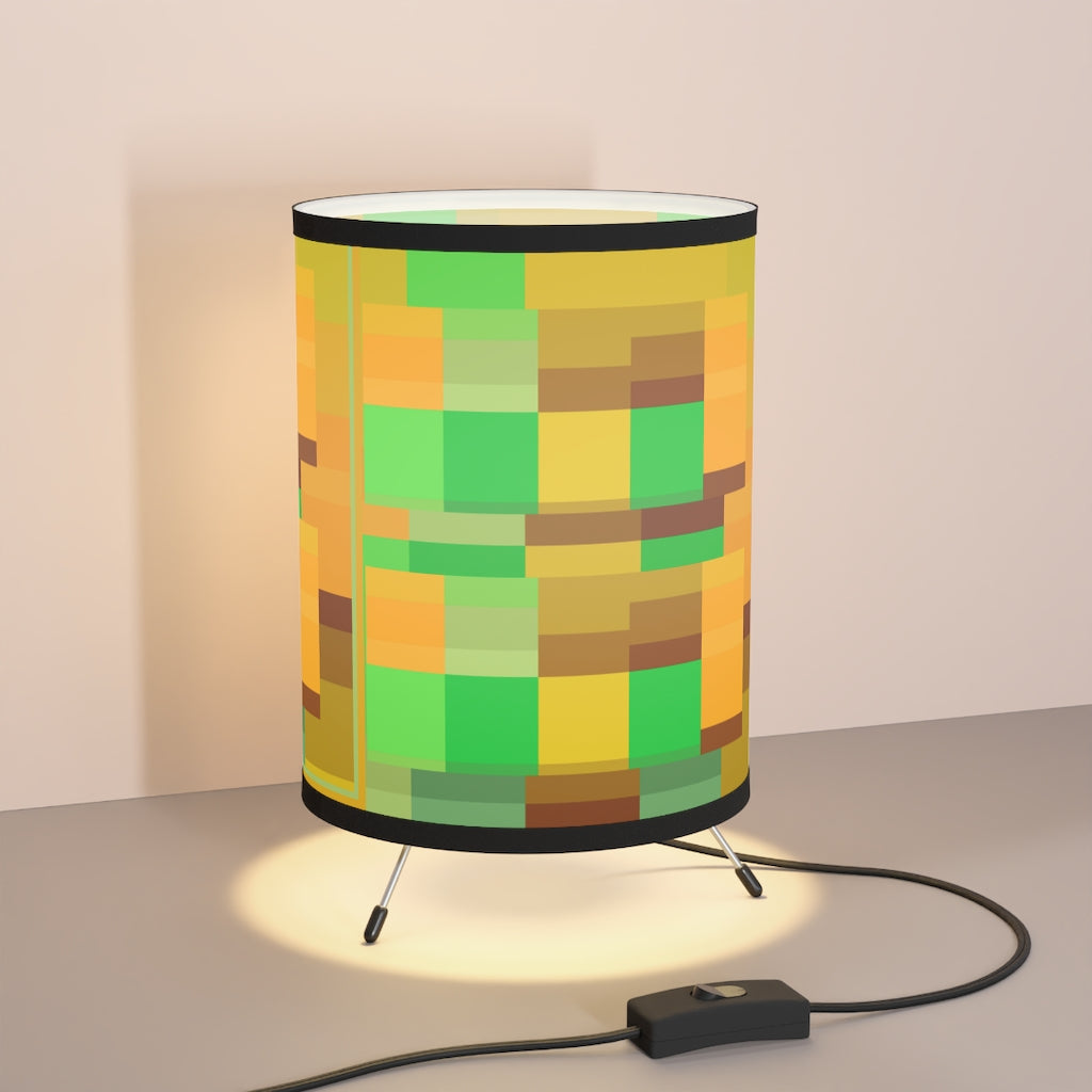 Tripod Lamp with High-Res Printed Shade, US/CA plug Laila Lago & C. by Iannilli Antonella