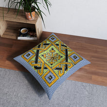 Load image into Gallery viewer, Tufted Floor Pillow, Square Laila Lago &amp; C. by Iannilli Antonella
