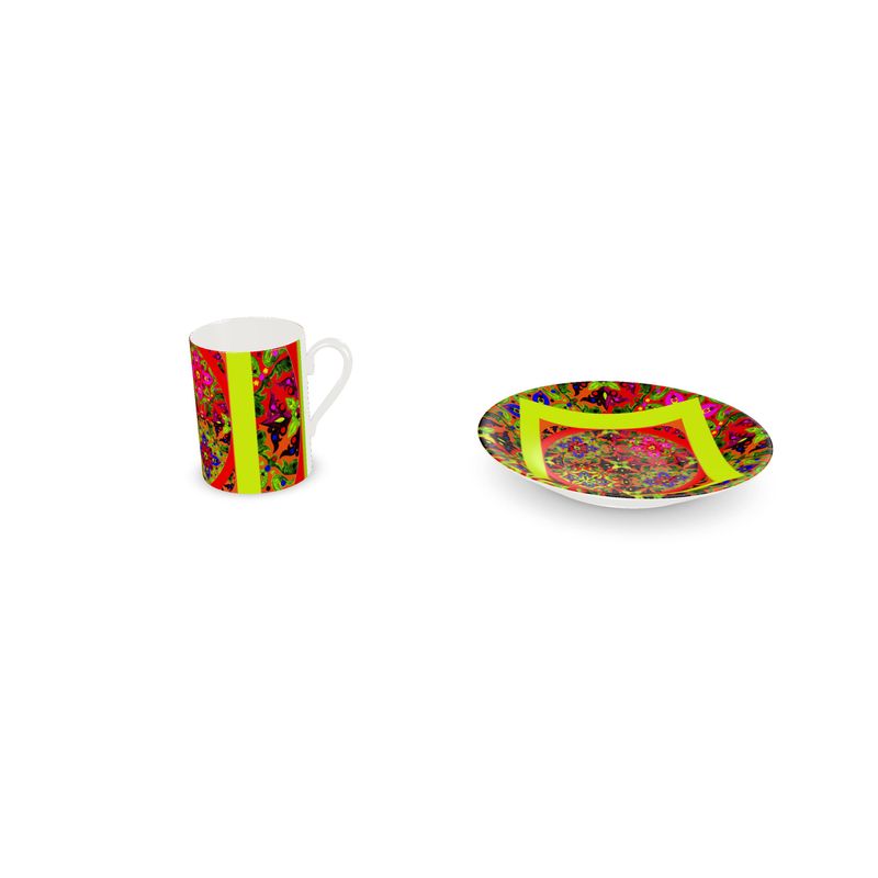 Tazzine e piattino linea Arabescar