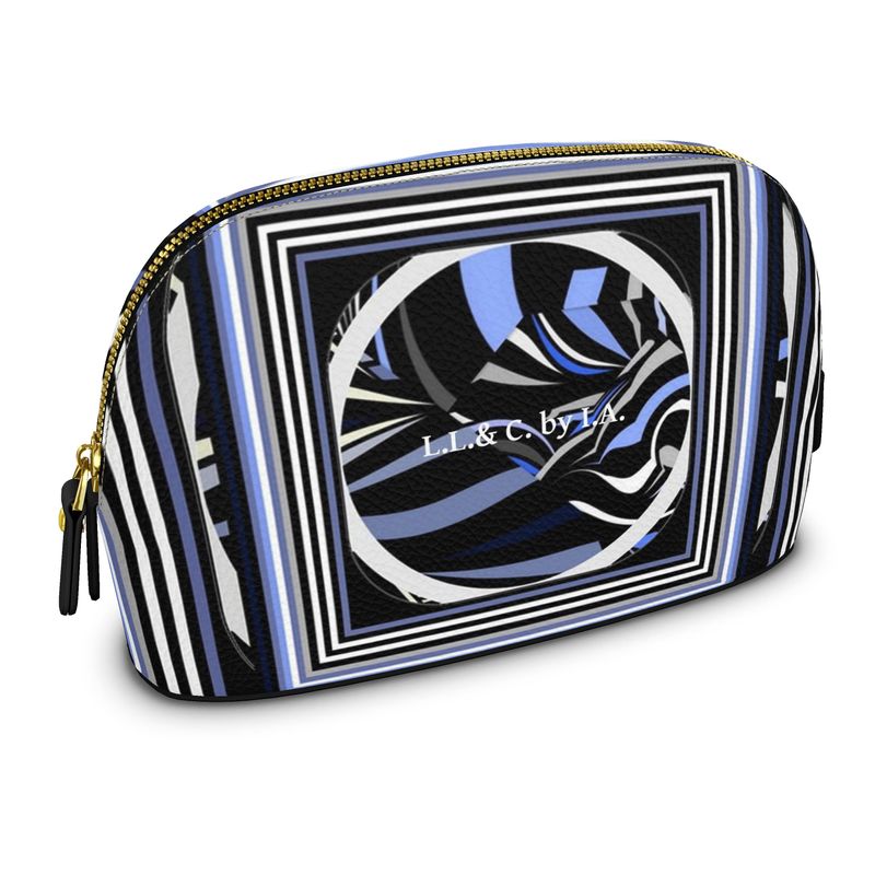 Borsa in nappa  per il Make Up linea  Donna riflessi città