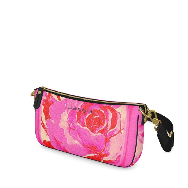 Borsa in pelle linea Rose d' inverno