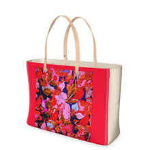 Load image into Gallery viewer, Borsa in pelle per il mare linea I FIORI ENTRA NEL SOGNO
