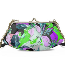 Load image into Gallery viewer, Elegante borsa in pelle linea I fiori
