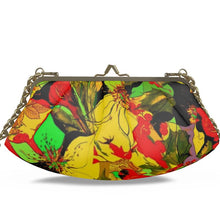 Load image into Gallery viewer, Borsa elegante in pelle linea I fiori
