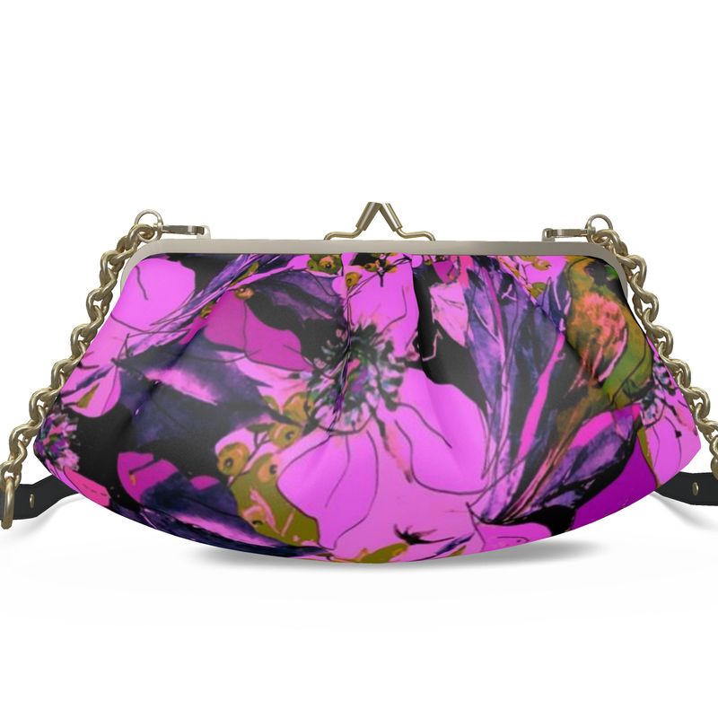 Borsa elegante in pelle linea I fiori