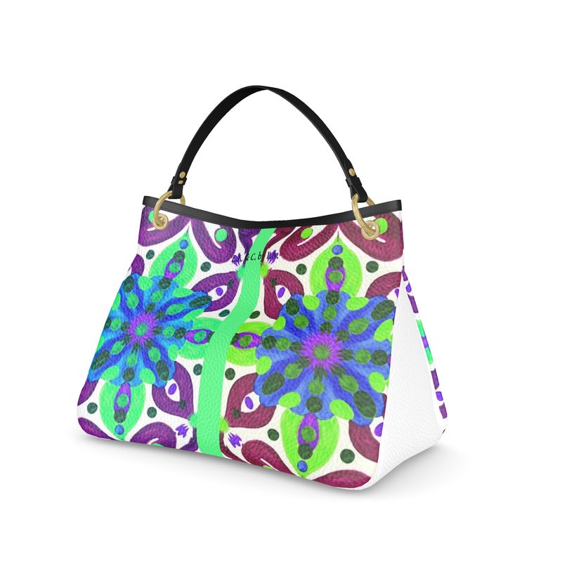 Borsa in pelle linea mare Acquarelli