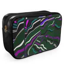 Load image into Gallery viewer, Elegante trousse da uomo in pelle con stampa artistica linea Arte
