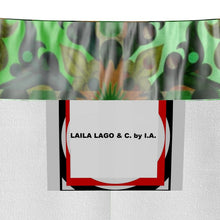 Carica l&#39;immagine nel visualizzatore di Gallery, Pantaloni del pigiama linea Acquarelli verdi
